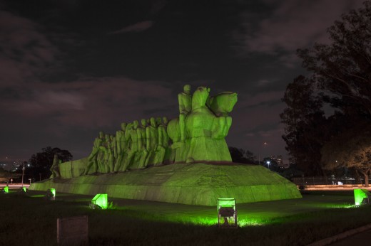 Monumento aos Bandeirantes (Foto: Mauricio Pisani)