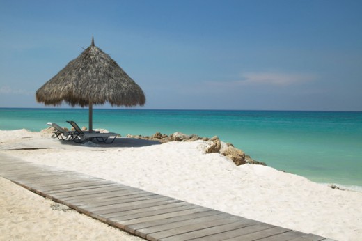 Palapa em Druiff Beach