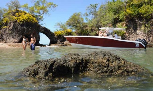 Passeio de barco em Maraú