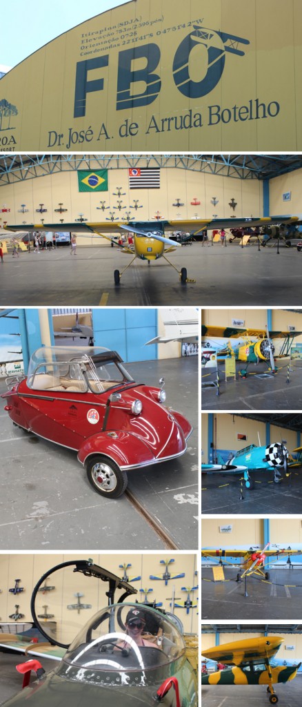 O FBO possui uma enorme quantidade gigantesca de itens que remetem a história da aviação do Brasil e do mundo, tendo várias possibilidades de interação do público (Fotos: Marcos Garcia) O FBO possui uma enorme quantidade gigantesca de itens que remetem a história da aviação do Brasil e do mundo, tendo várias possibilidades de interação do público (Fotos: Marcos Garcia)